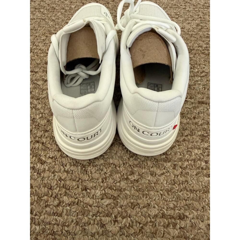 NEW IN BOX On Cloud ON White/White Size 9.5 The Roger Advance Pro Tennis Shoe - Picture 7 of 10